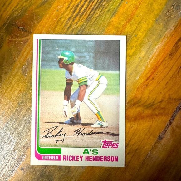 Ricky henderson 1982 topps #610 mint Condition - Picture 1 of 2